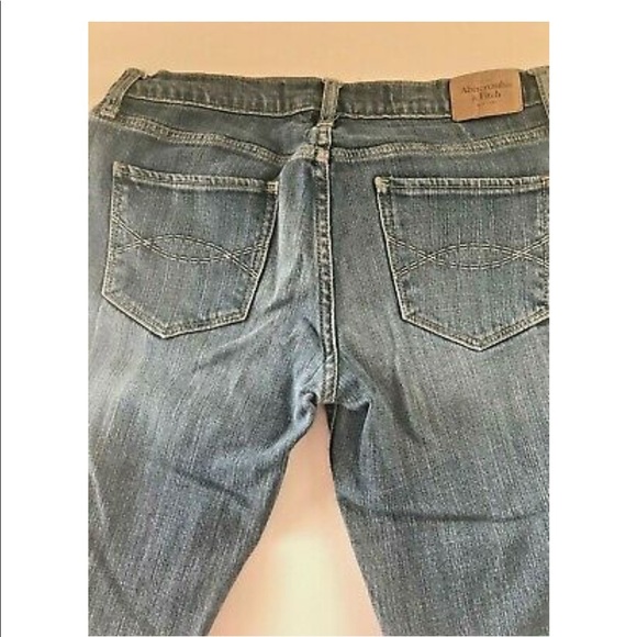 Abercrombie & Fitch Juniors Denim Bootcut Jeans 2S - Picture 4 of 8